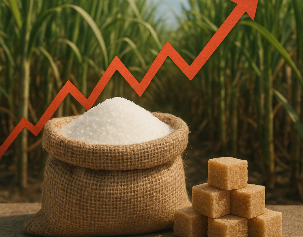 Global Sugar Supply Concerns Push Raw Sugar Futures to 16‑Month High