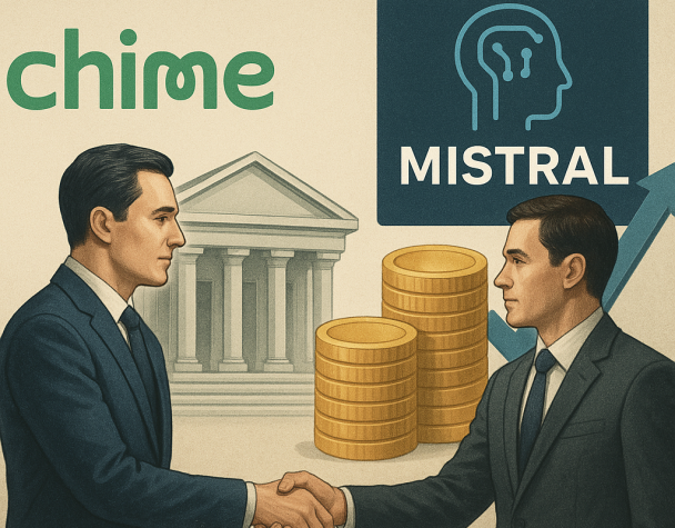 Chime’s $590 Million Stride Acquisition Secures Bank Charter Amid Unprecedented €3 Billion AI Funding Surge by Mistral
