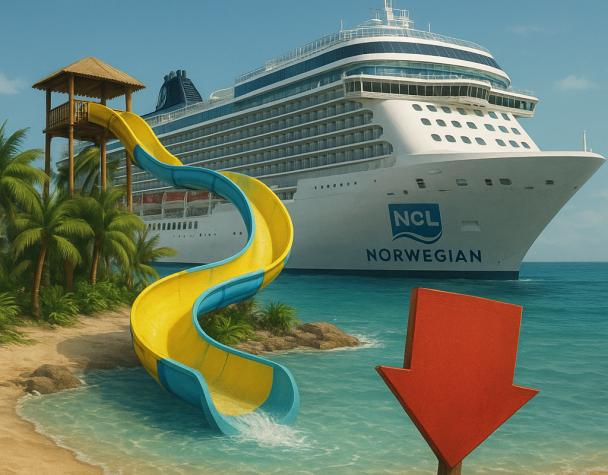 Wells Fargo Cuts Price Target on Norwegian Cruise Line to $20 as Island Waterpark Opens