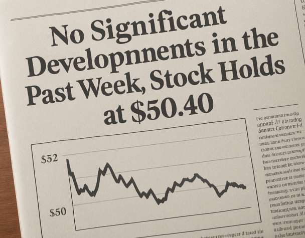 No Significant Truist (TFC) Developments in the Past Week, Stock Holds at $50.40