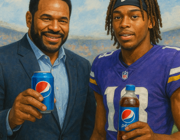 PepsiCo Launches NFL Season Campaign with Jerome Bettis and Justin Jefferson—Modest Promotional Boost Amid Q2 Headwinds