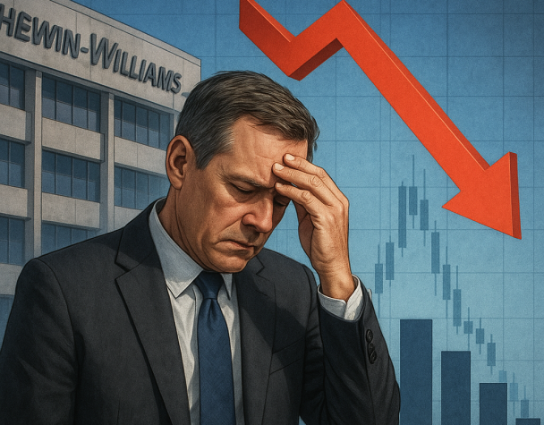 Sherwin‑Williams Shares Slip amid Macro Pressure Despite Solid Q2 Results and Updated Guidance