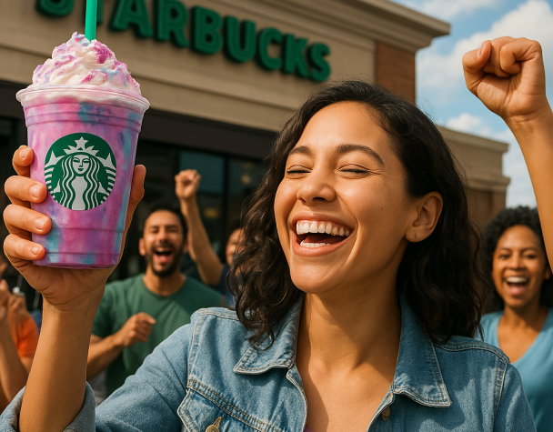 Starbucks Celebrates Record-Breaking Unicorn Frappuccino Weekend as Momentum Builds