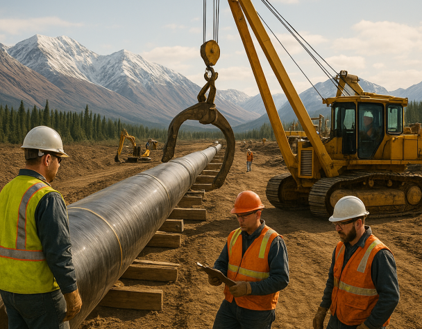 Quanta Services’ Role Advances in Alaska LNG Phase One Pipeline Awards