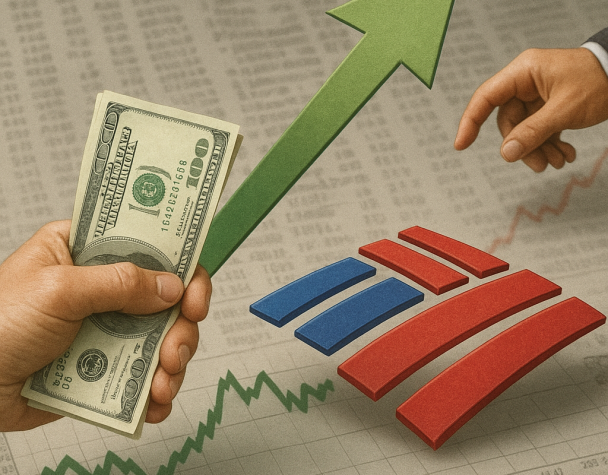 Bank of America Shares Edge Higher as Clients Buy Financials Despite Broader Selling