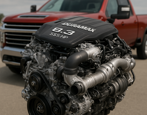 GM Unveils 555‑HP 8.3‑Liter Duramax Diesel for Silverado HD and Sierra HD, Boosting Portfolio Differentiation