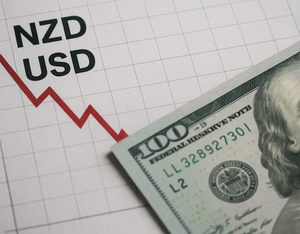 NZD/USD Drops to New Year-Low as U.S. Dollar Strengthens Amid Fed Rate Expectations