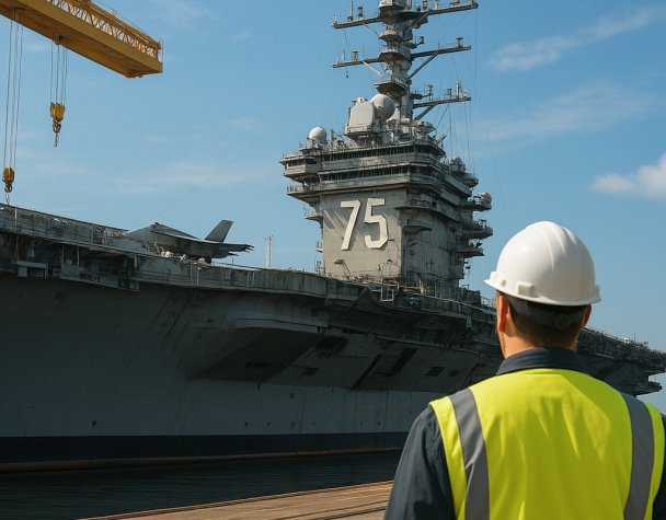 HII Secures $5.1 Billion Navy Overhaul Contract for USS Harry S. Truman