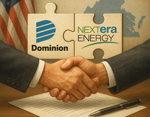 Dominion-NextEra Merger Advances as Virginia Benefits Package Filed, Shareholders Approved Deal