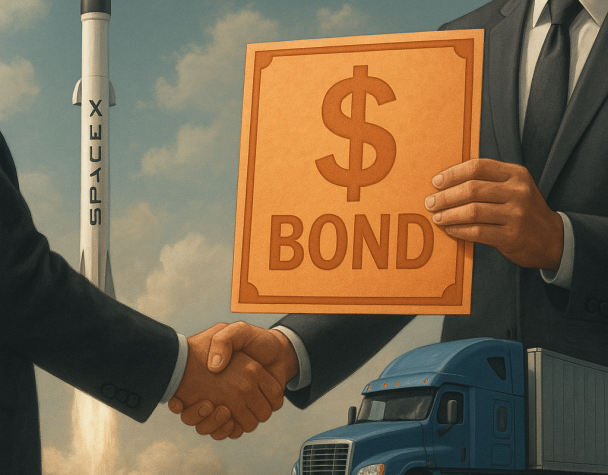 SpaceX Seeks $40 B Bond-Tied Chip Financing, While C.H. Robinson Moves to Buy RXO in $5.8 B Deal